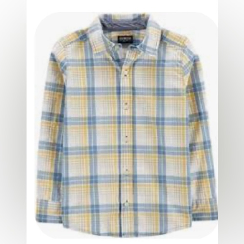 Carters long sleeve button down shirt 3T